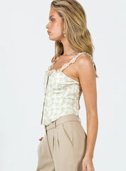 Searle Floral Corset Multi