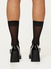 Regie Heels Black
