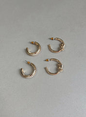 Moonshine Earring Set Gold