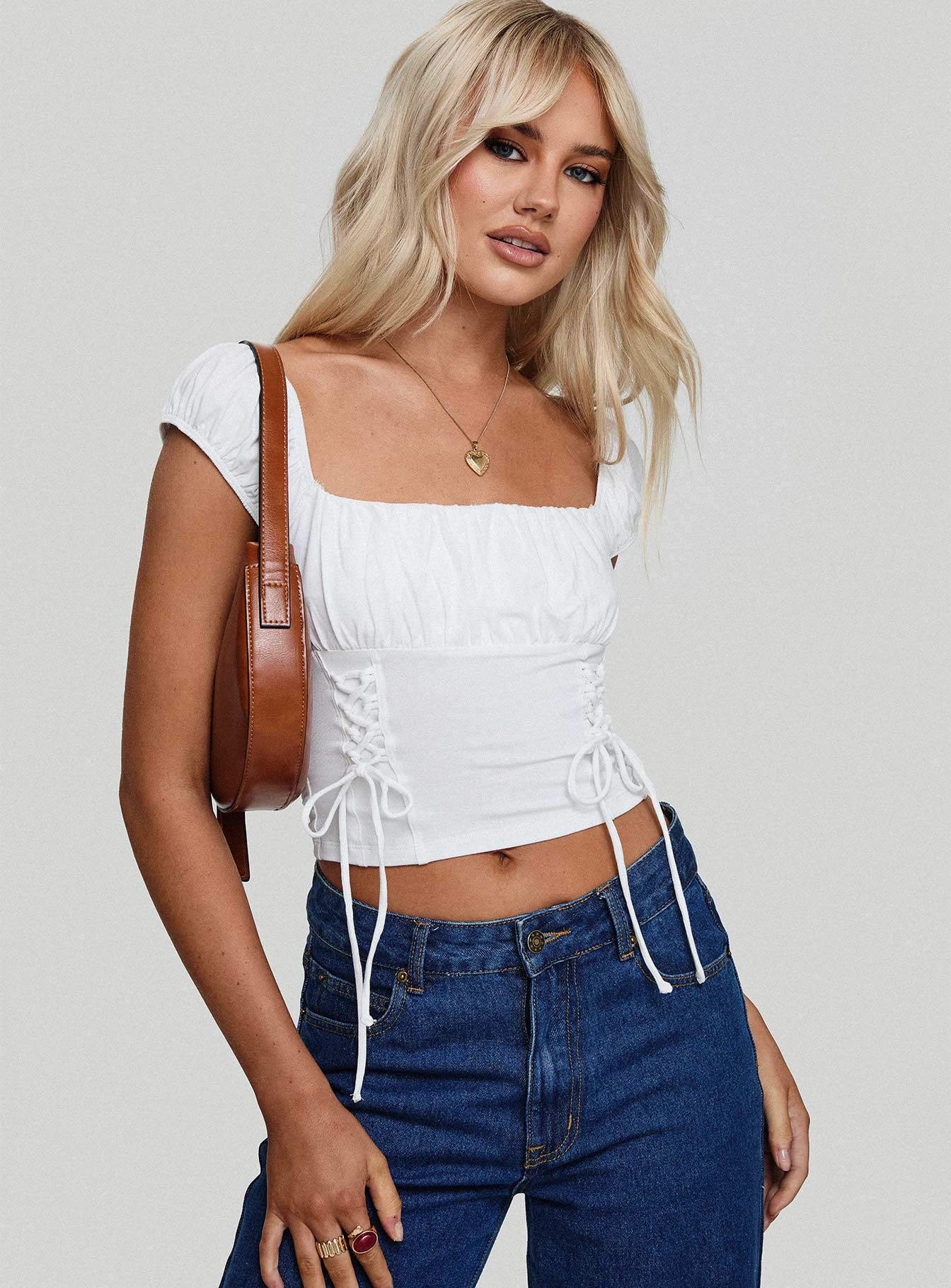 Fiddle Top White