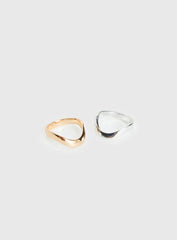 Sandrelle Ring Pack Gold Silver