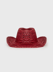 Dominick Cowboy Hat Red