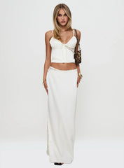 Karteah Satin Set Ivory
