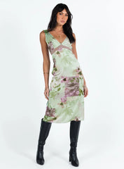 Lunamas Midi Dress Multi