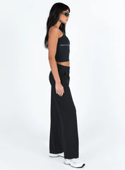 Archie Low Rise Pants Black