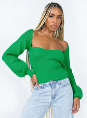 Eliza Sweater Green