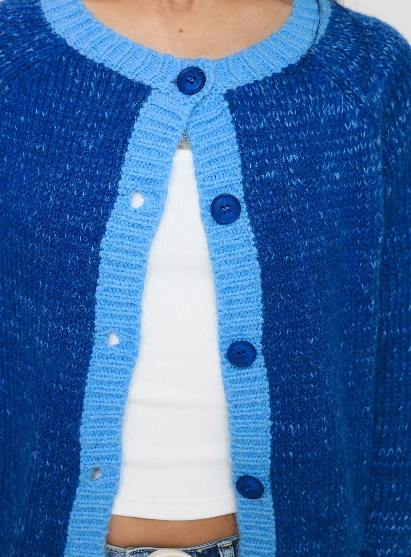 Oak Meadow Cardigan Blue