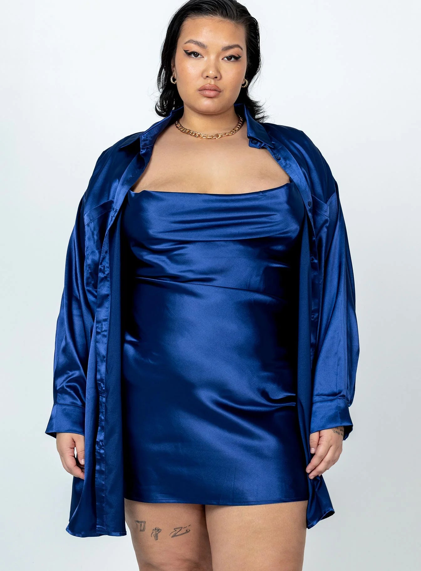 Annalise Set Navy Curve