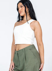 Meranti Top White