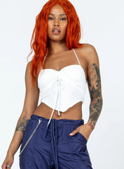 Angela Top White