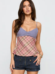 Petallic Patchwork Top Multi