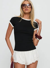 Good Guy Graphic Top Black
