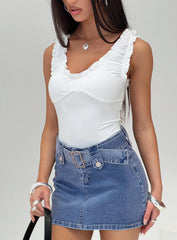 Soul Love Bodysuit White