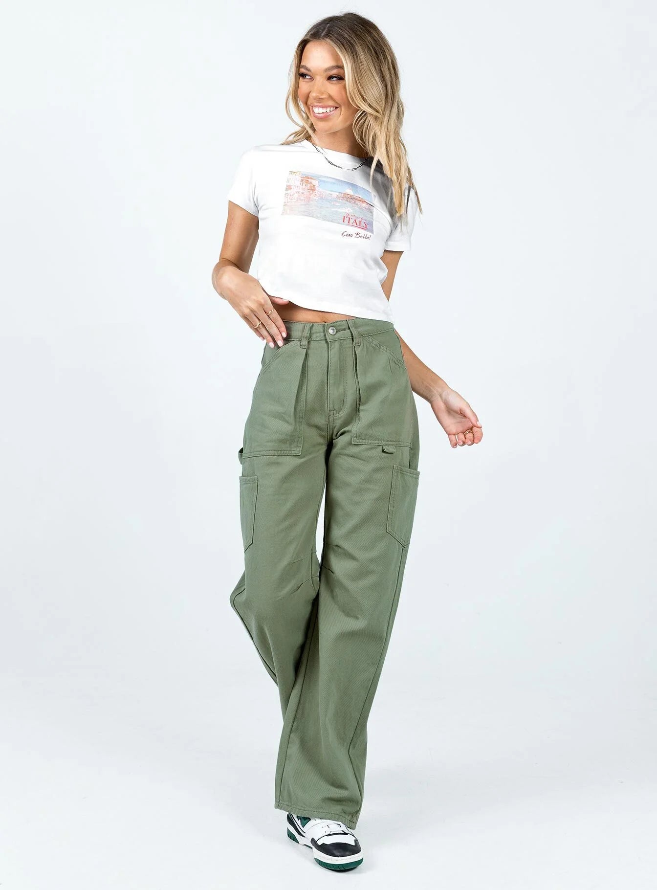 Italy Love Tee Ivory