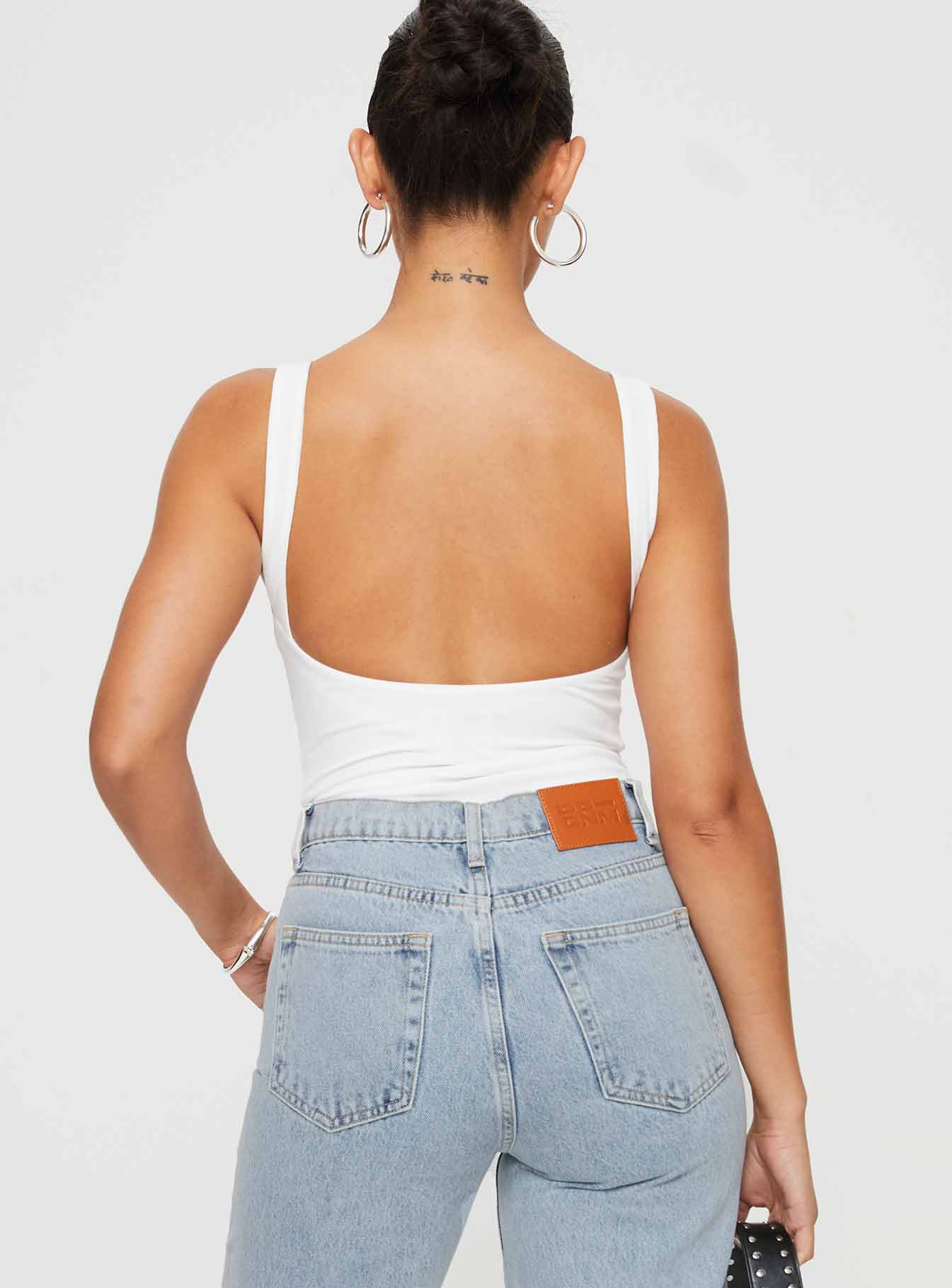 Nellie Bodysuit White