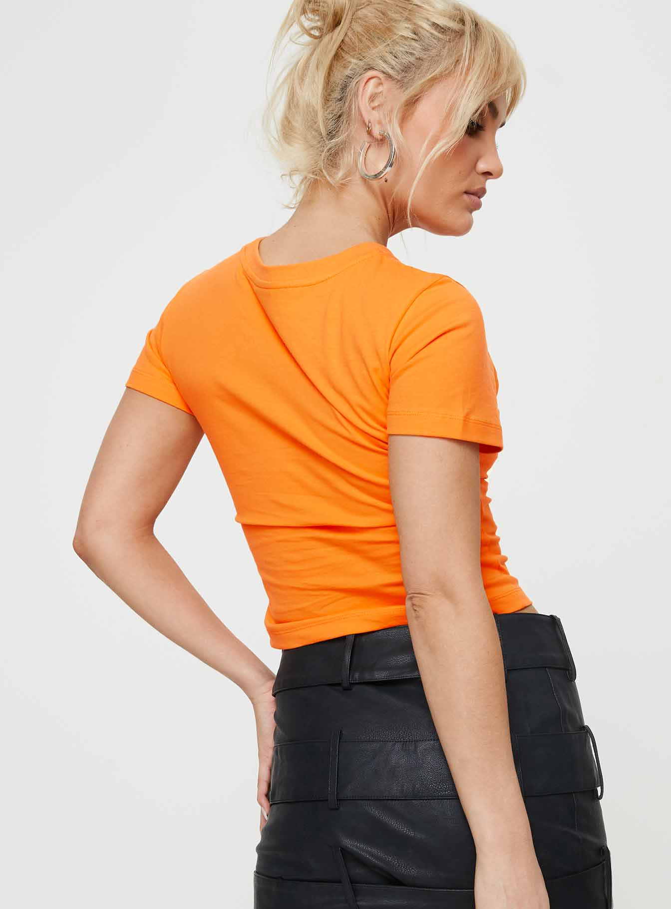 JGR & STN Sporte Baby Tee Tangerine