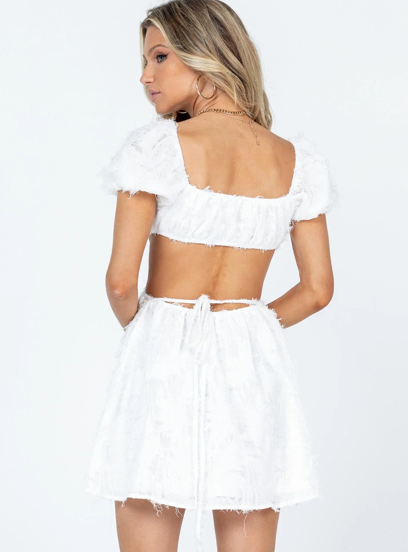 Tiffany Mini Dress White