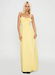 Leticia Maxi Dress Lemon