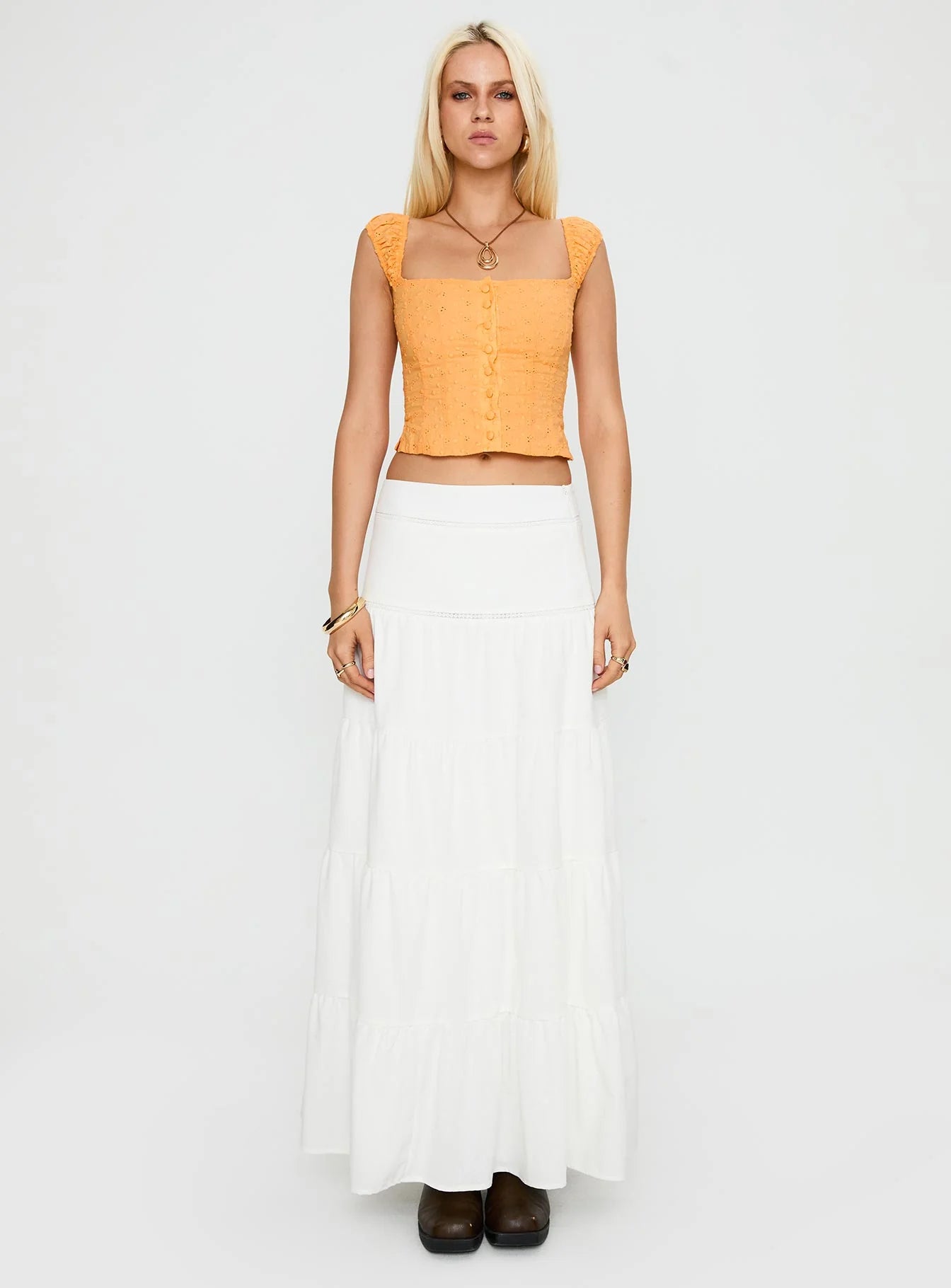 Jenalee Top Orange