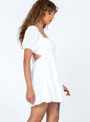 Ethan Mini Dress White
