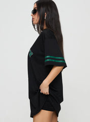 Michail Jersey Mini Dress Green