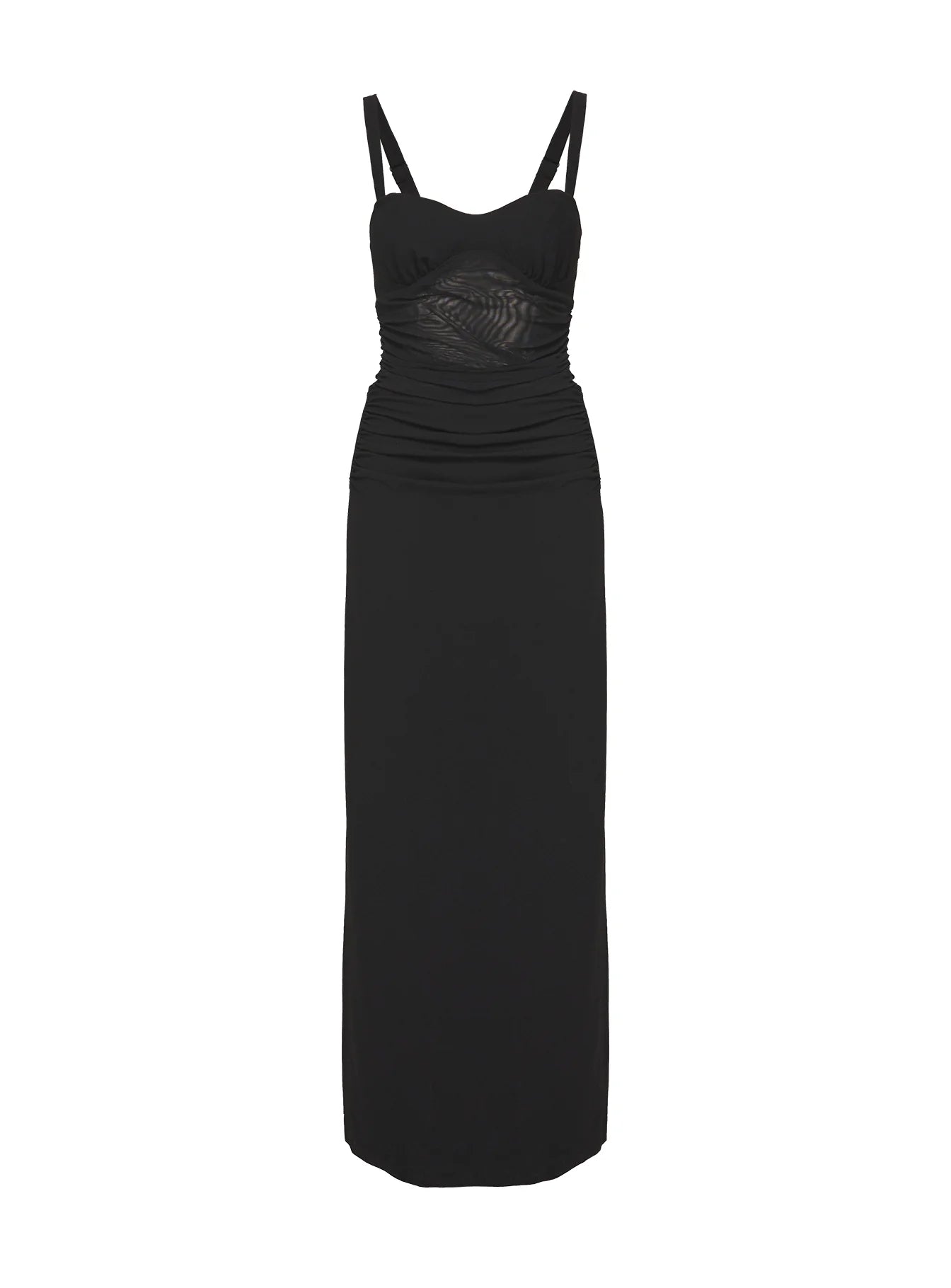 Mazzola Maxi Dress Black Curve