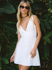 Nellie Mini Dress White