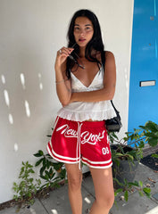 Ny Trackstar Shorts Red
