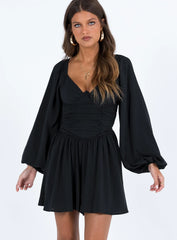 Kamea Romper Black