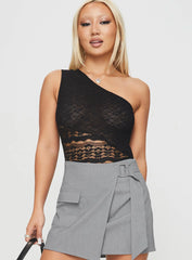 Knotti Lace Bodysuit Black