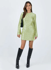 Venaya Mini Dress Green