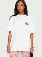 Matchbox Collection Graphic Tee White Multi