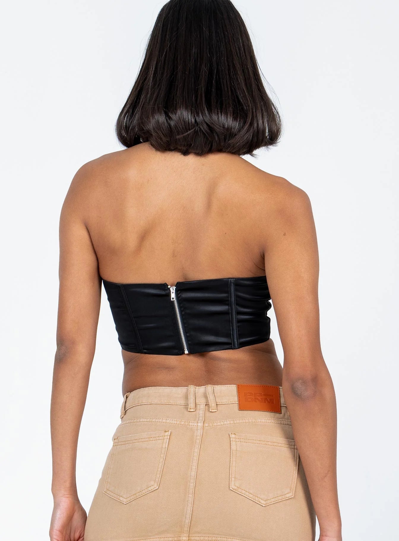 Altona Strapless Top Black
