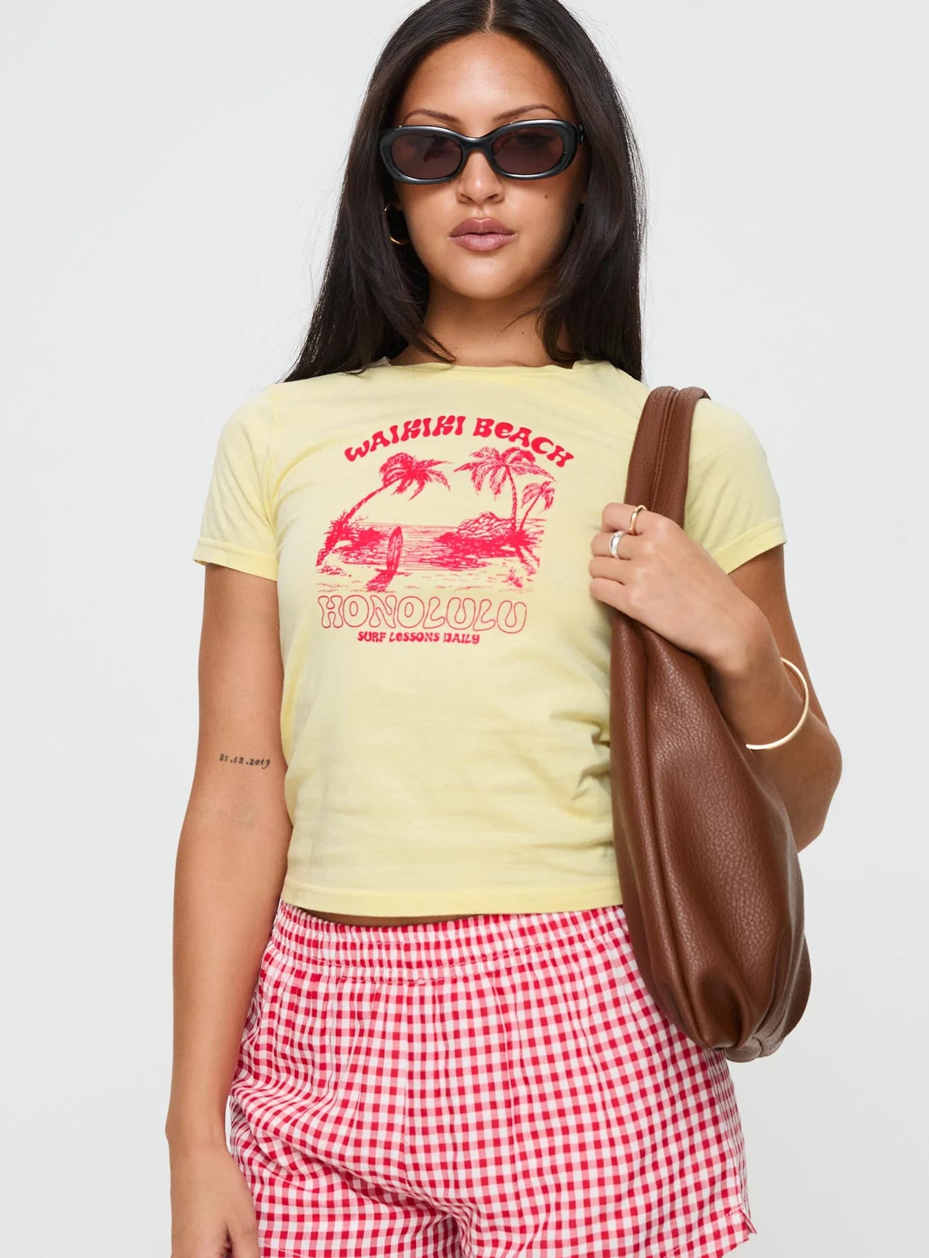 Surf Club Tee Yellow
