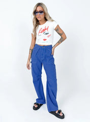Runway Baby Tee White