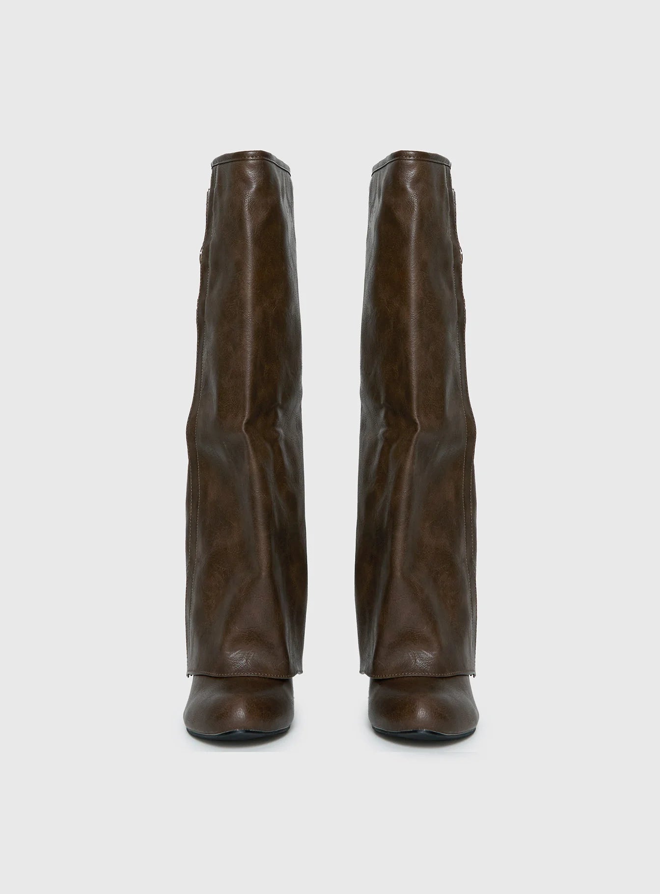 Ritz Knee High Boots Brown