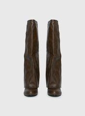 Ritz Knee High Boots Brown