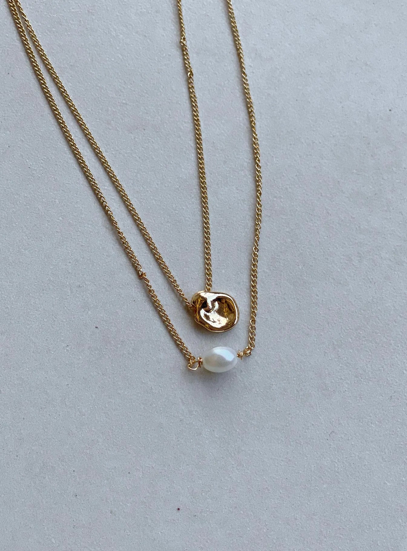 Corindi Pearl Necklace Gold