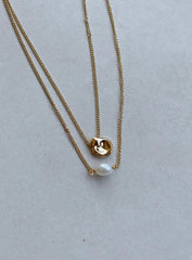 Corindi Pearl Necklace Gold