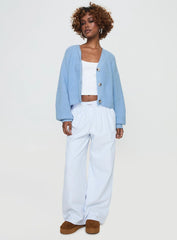 Leskie Cardigan Pale Blue