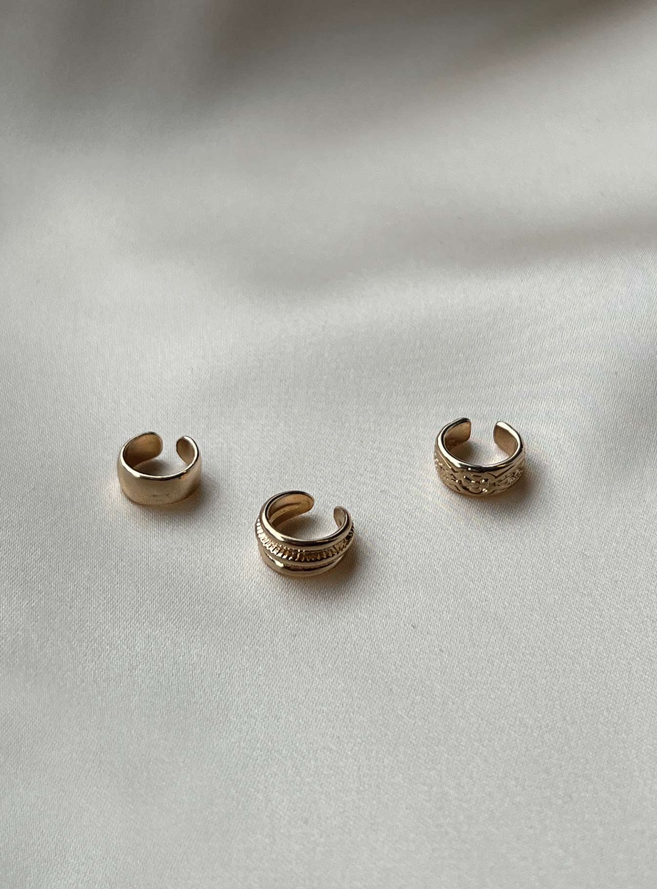 Kiana Ear Cuffs Gold