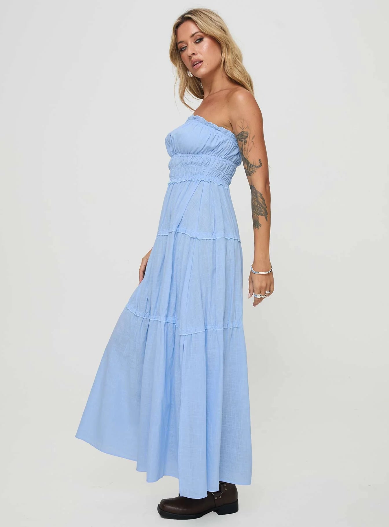 Minogue Maxi Dress Blue