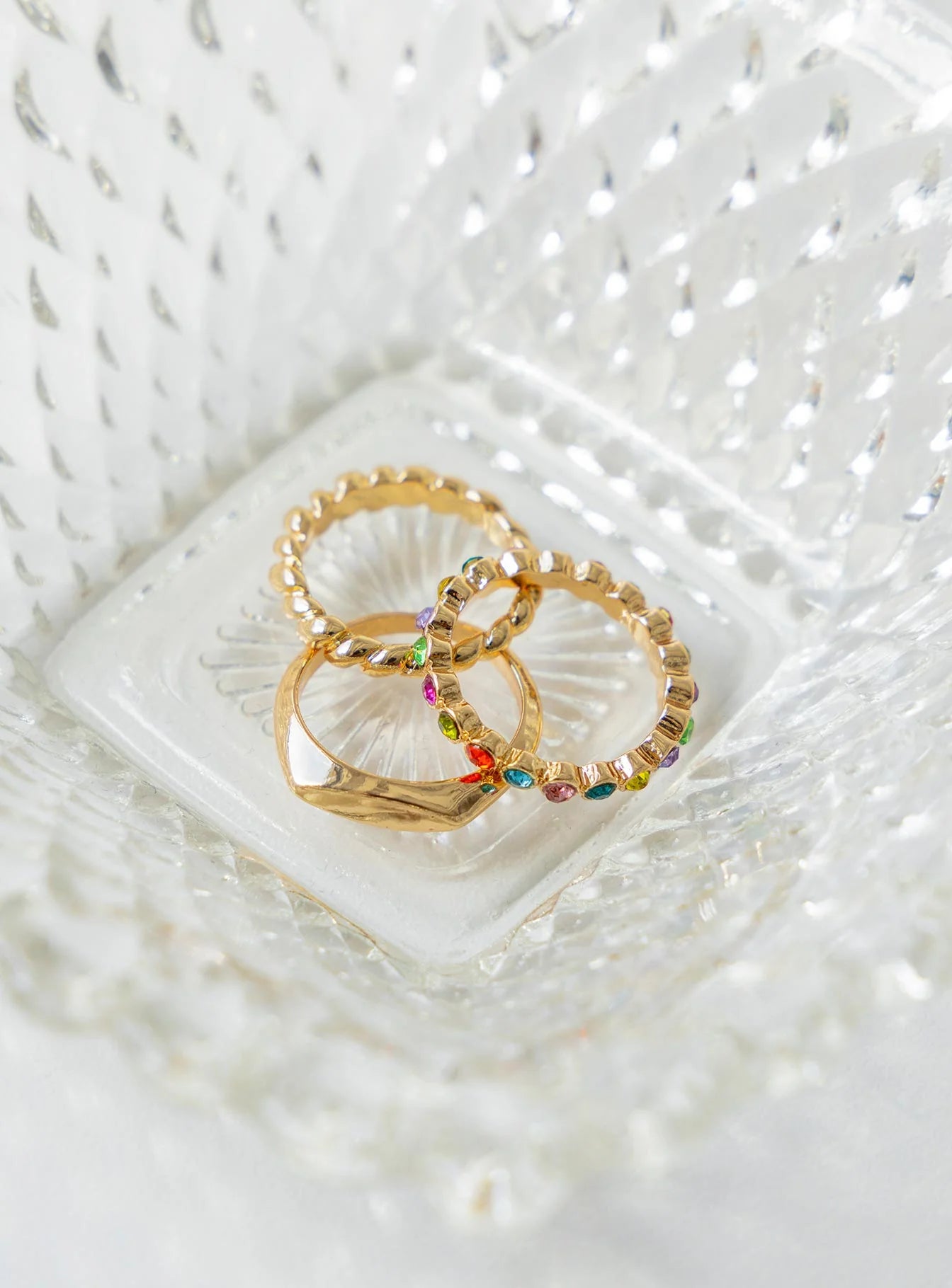 Roulette Ring Pack Gold