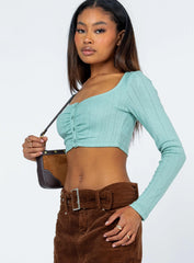 Delma Top Sage