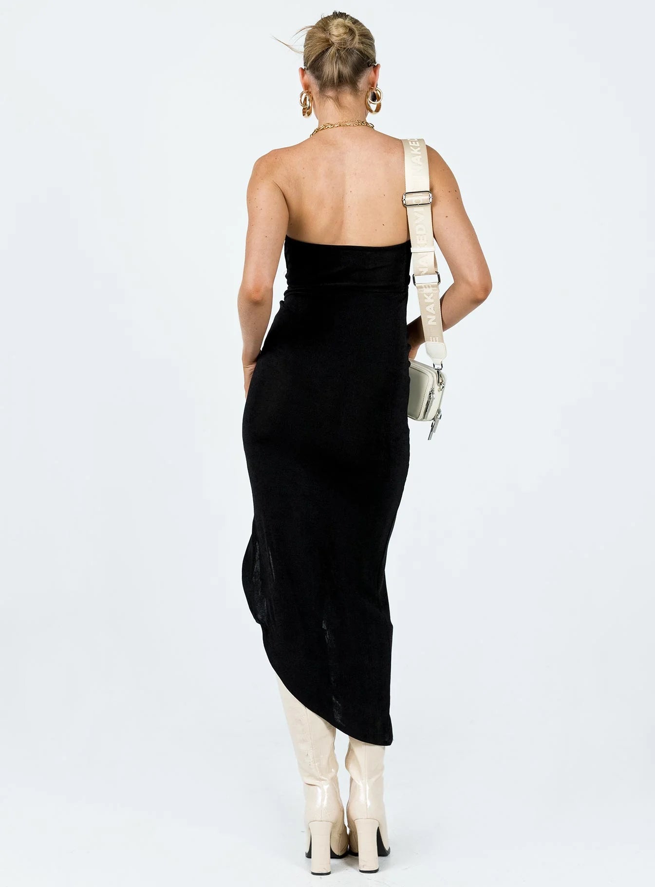 Zeta Midi Dress Black
