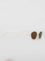 Wonderful World Sunglasses Ecru
