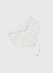 Ex Factor Sheer Head Scarf White