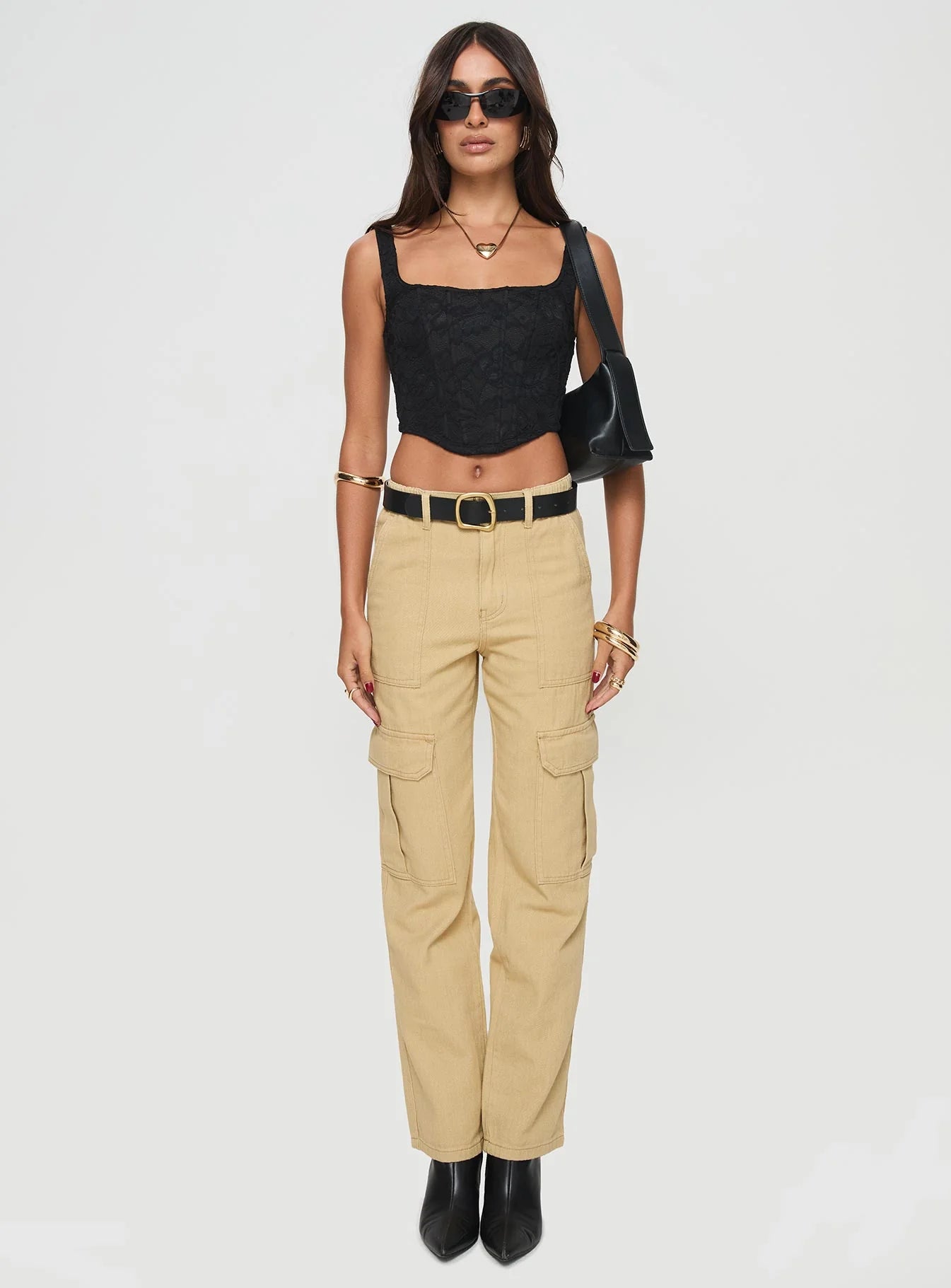 Bonney Corset Top Black