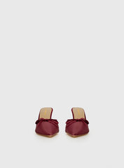 Lavon Pointed Toe Heels Red
