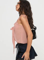 Rica Bow Top Pink